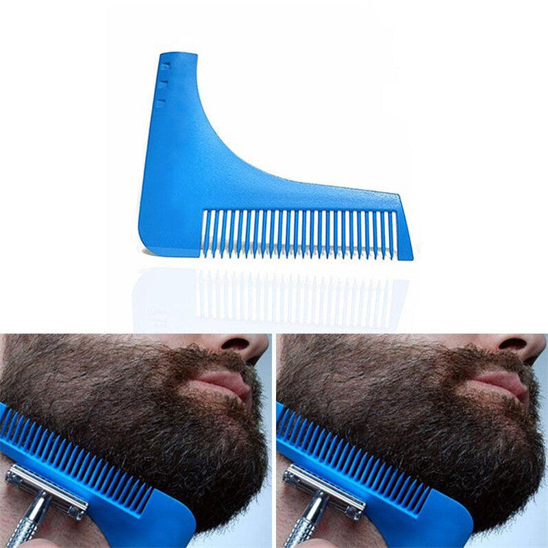 The Beard Shaper Facial Hair Shaping Tool Sex Man Gentleman Beard Trim Template Hair cut molding Beard Shaping Comb